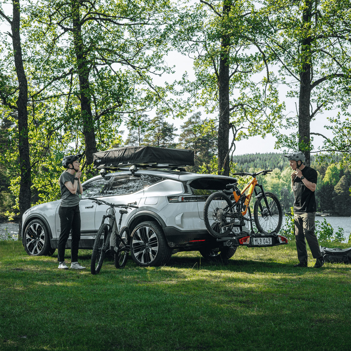 Thule Portabici VeloSpace 3 per 2 biciclette - immagine 3
