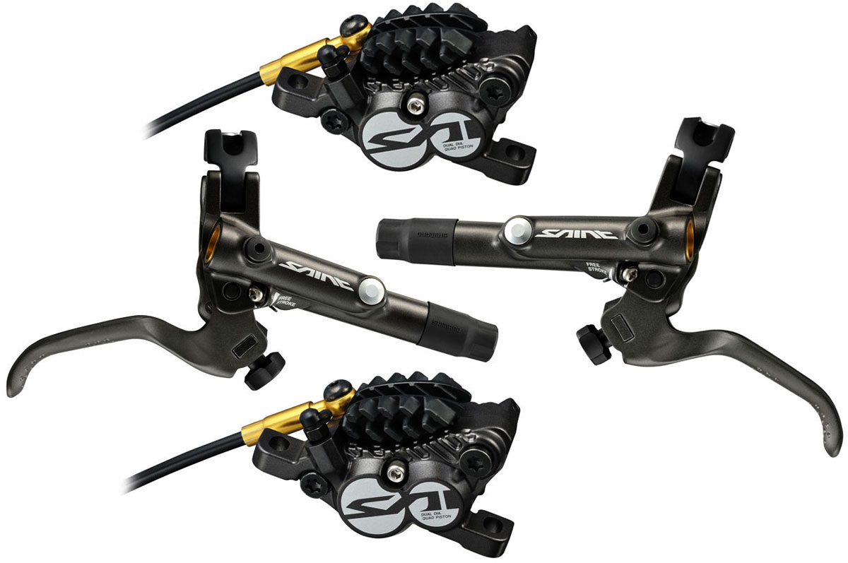 Shimano SAINT BR-M820-B Set di freni a disco